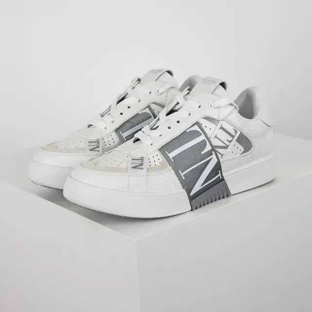 Valentino VLTN sneakers lifestyle blanc et gris 2