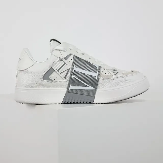 Valentino VLTN sneakers lifestyle blanc et gris 7