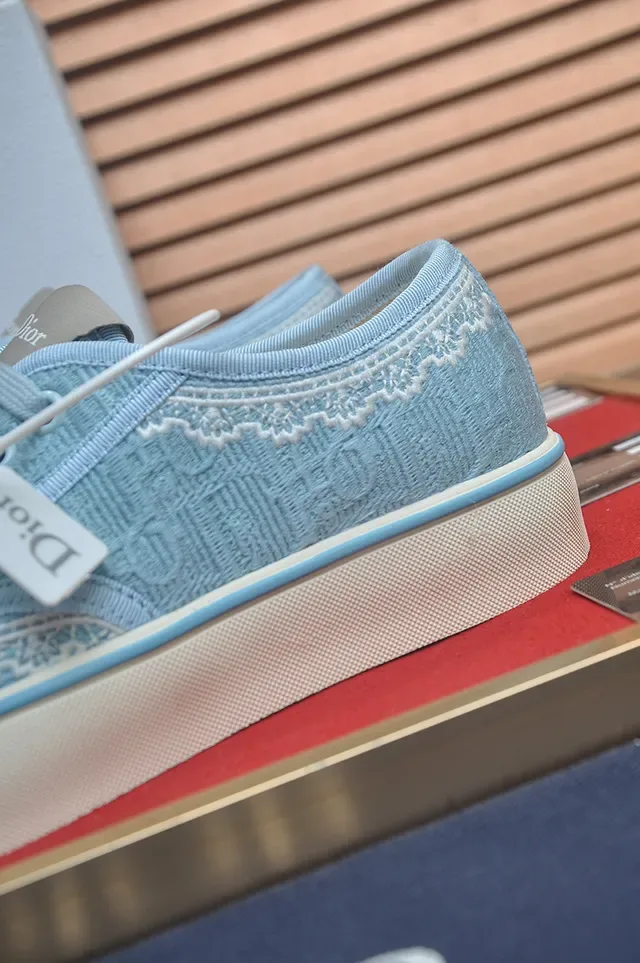 Vans নীল সাদা লো-টপ লেস-আপ লাইফস্টাইল স্নিকার 2