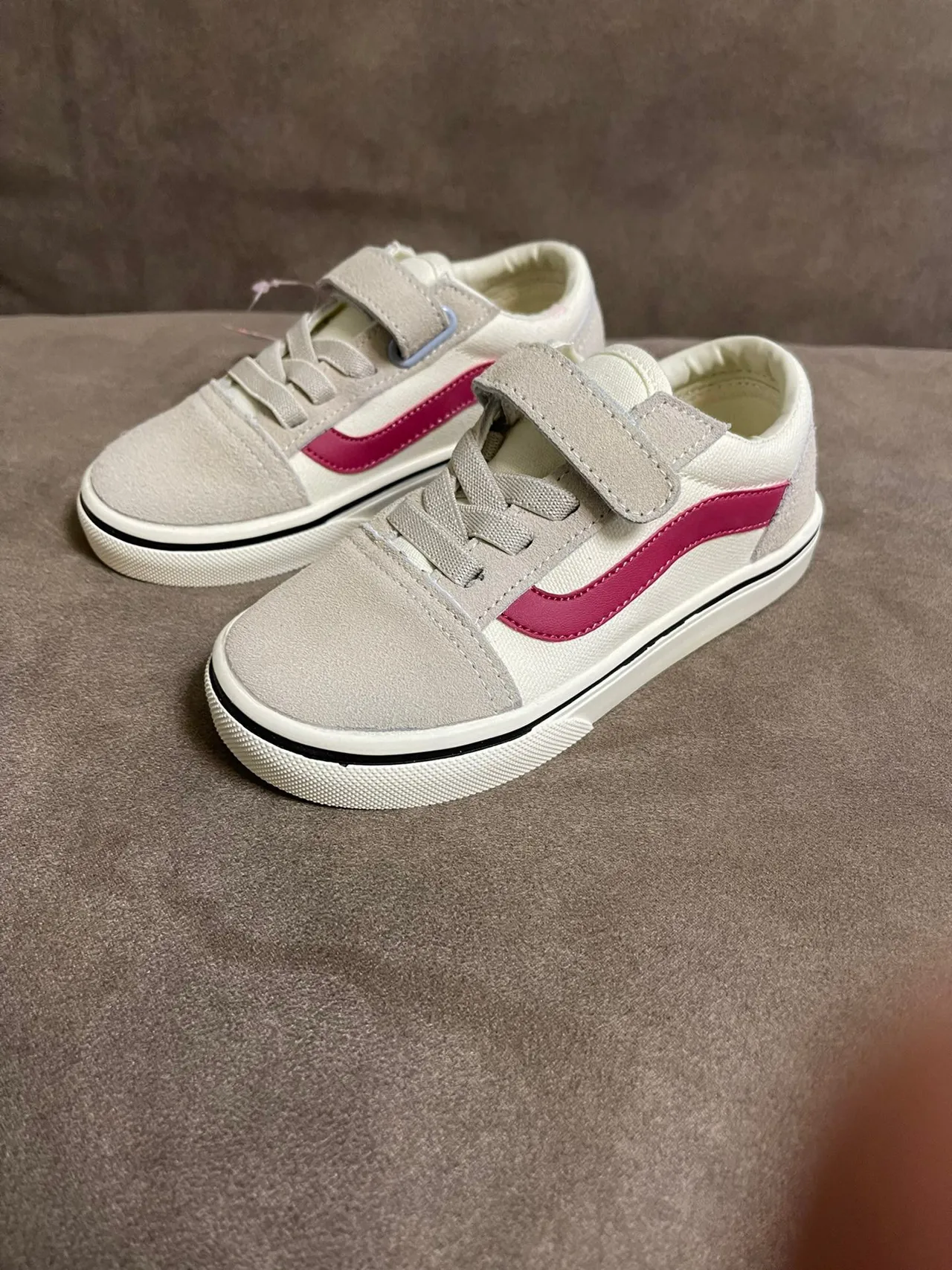 Vans Old Skool Blue Purple Low-Top Canvas-Suede Combo Skateboard Shoes 4