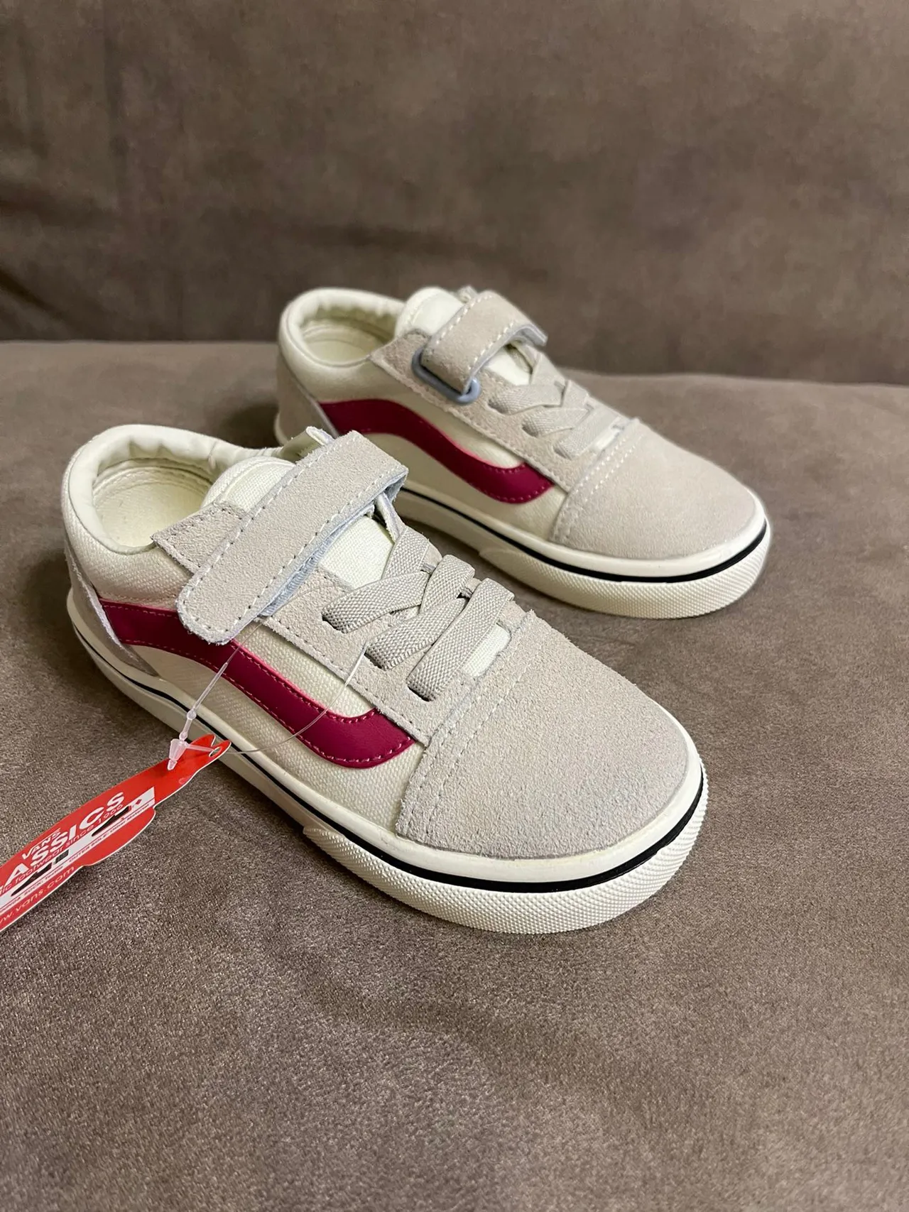 Vans Old Skool Blue Purple Low-Top Canvas-Suede Combo Skateboard Shoes 5