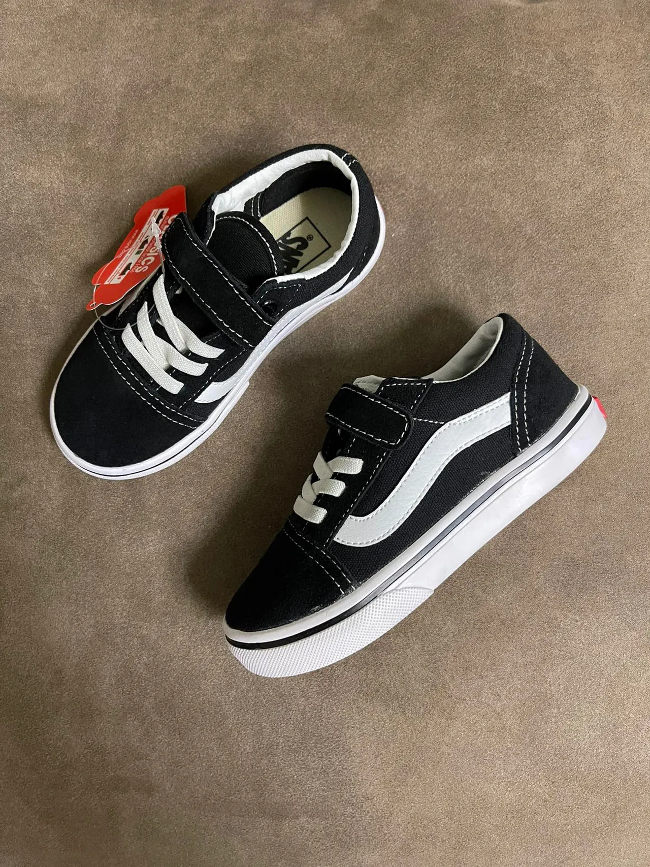 Vans Old Skool Blue Purple Low-Top Canvas-Suede Combo Skateboard Shoes 17