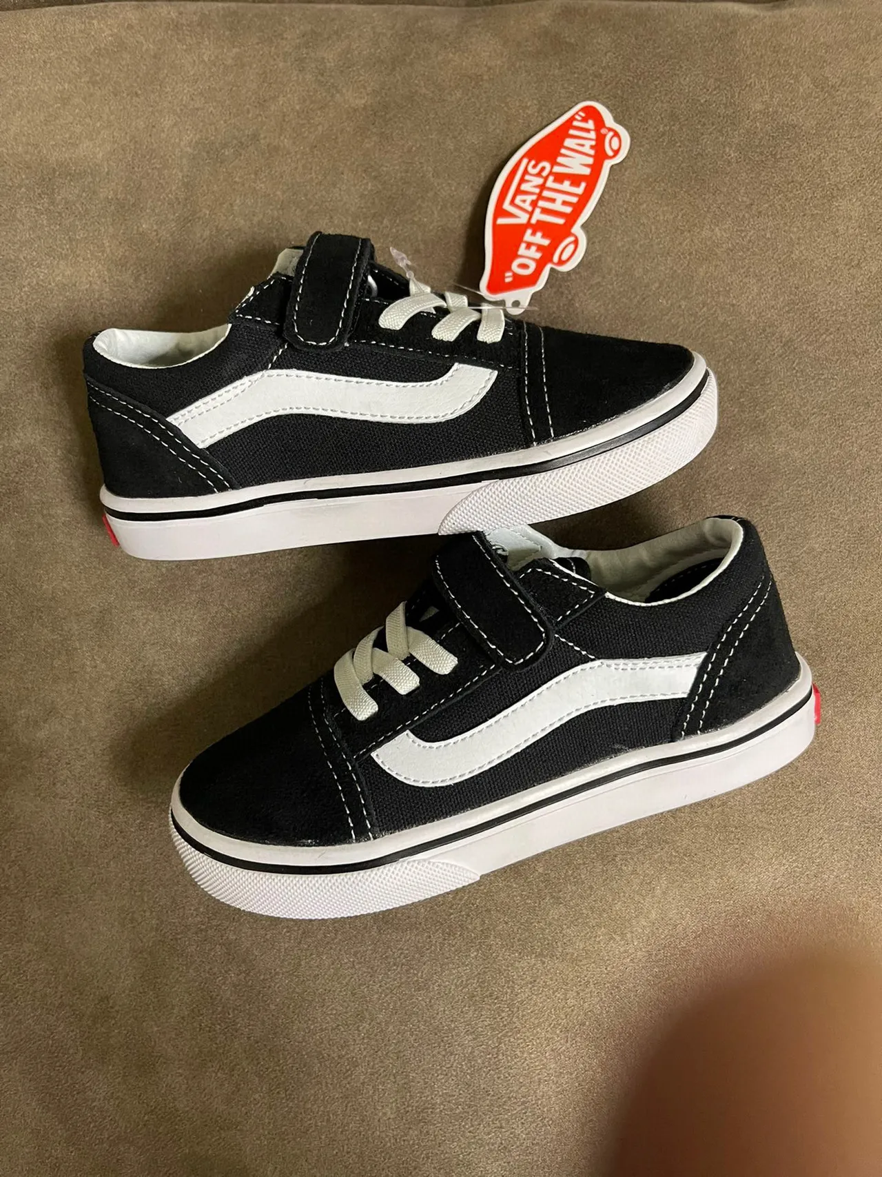 Vans Old Skool Blue Purple Low-Top Canvas-Suede Combo Skateboard Shoes 19