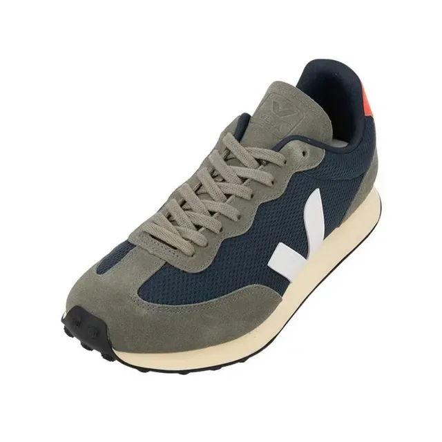 VEJA Beige White Low-Top Mesh And Suede Upper Lifestyle Sneakers 7
