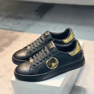 Versace Chain Reaction 黑金 生活方式运动鞋