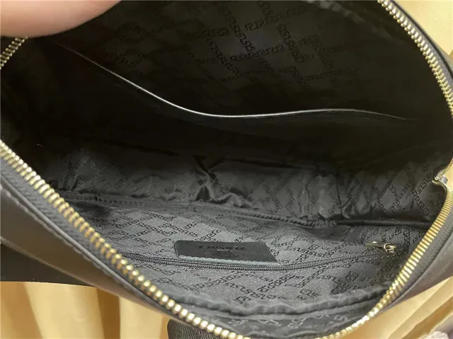 Versace Greca Odissea Black Embossed Messenger Bag 2