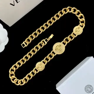 Pulsera Versace Medusa Cadena Curb Oro