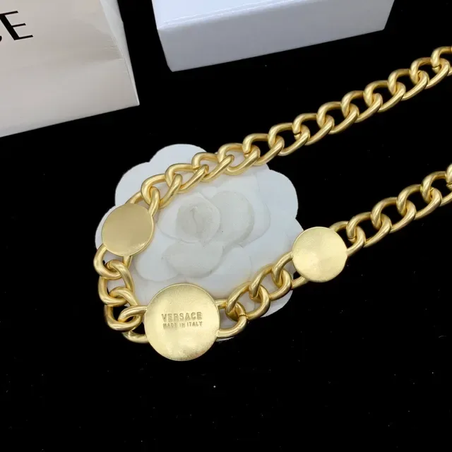 Bracelet Versace Medusa Chaîne Curb Or 3